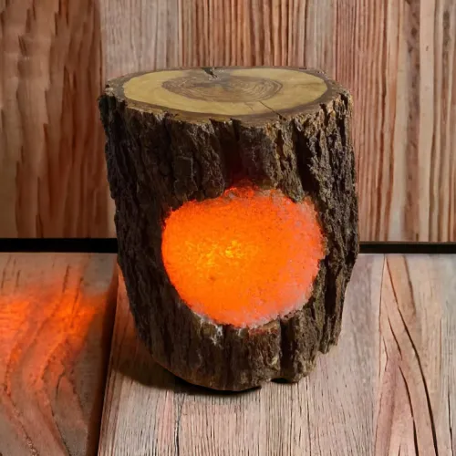 Rock Salt Led Lamps | Design 12 | اباجورة الملح الصخري 