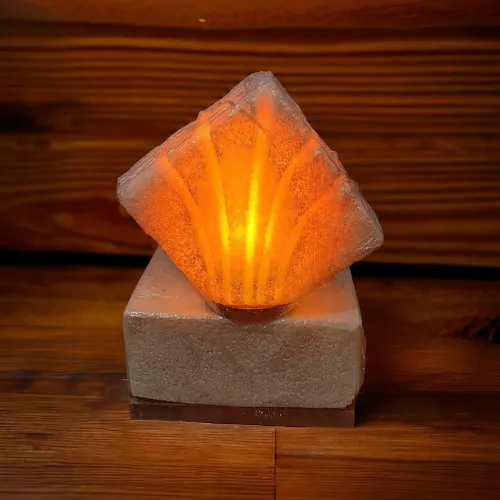 Rock Salt Led Lamps | Design 6 | اباجورة الملح الصخري 